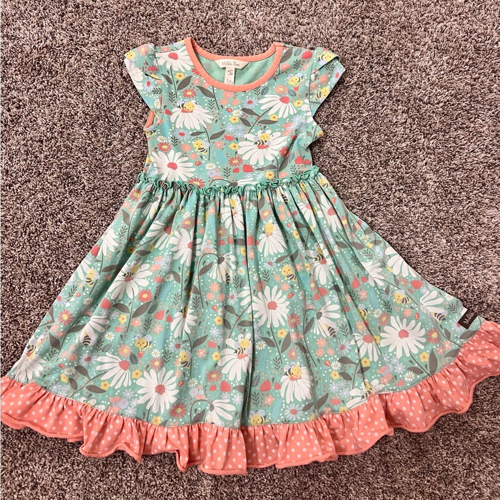 Matilda Jane Green Ruffled Dress